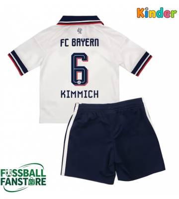 Bayern Munich Joshua Kimmich #6 Replik Auswärtstrikot Kinder 2026-27 Kurzarm (+ Kurze Hosen)